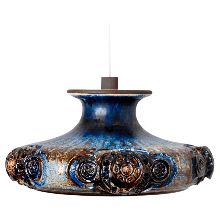 Lights en céramique Cobalt, Danemark, 1970