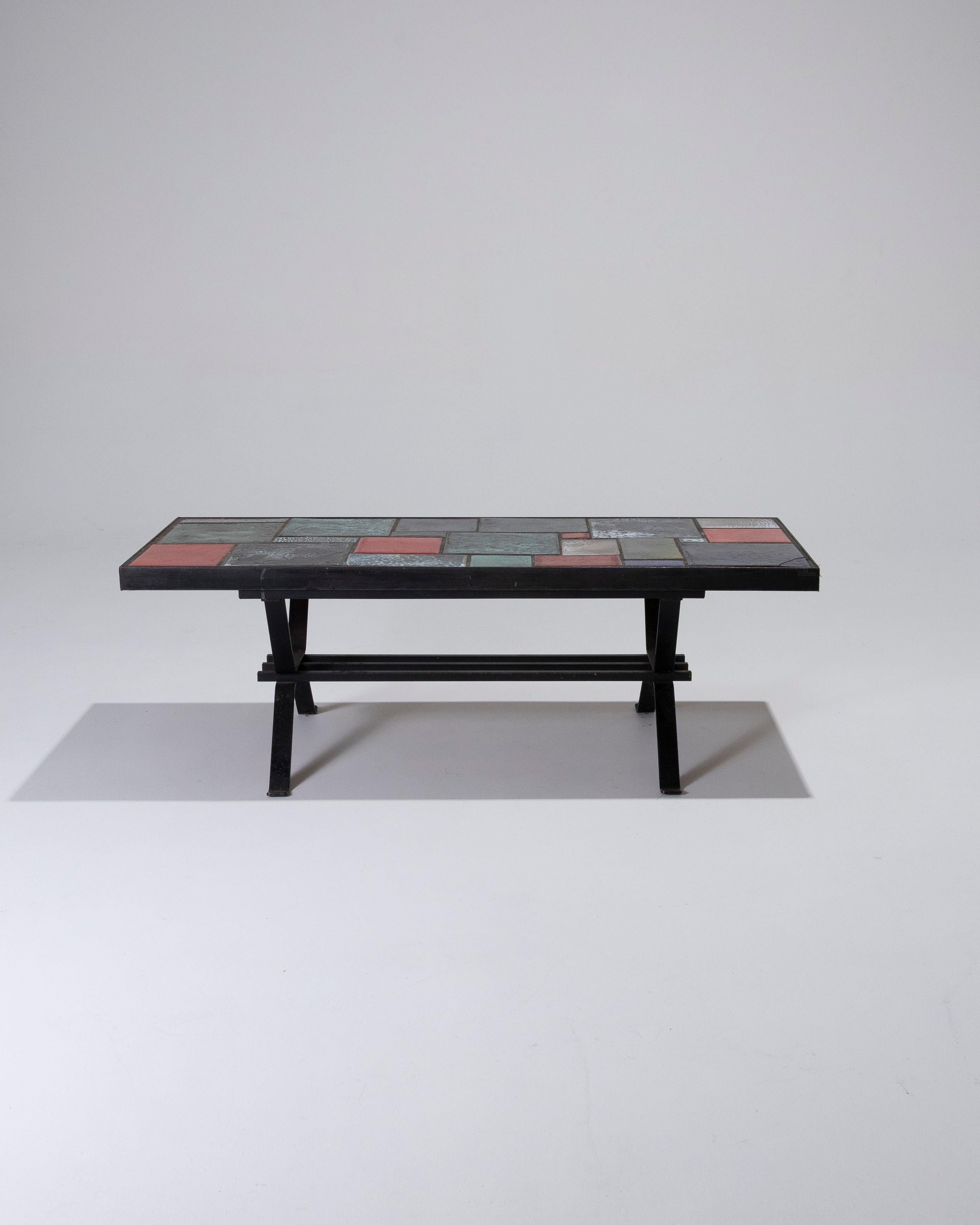 20ième siècle Table basse en céramique, années 1960 en vente