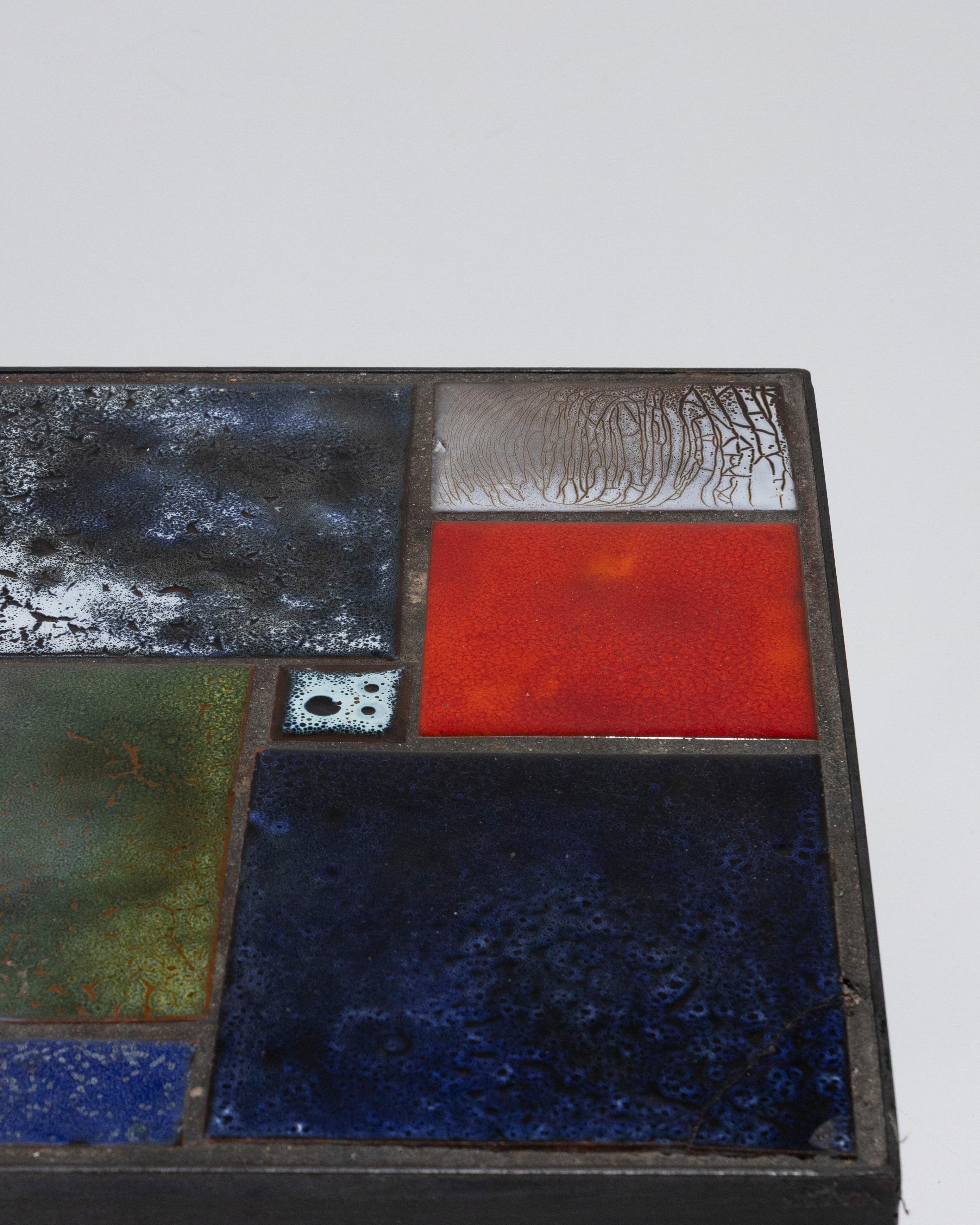 Céramique Table basse en céramique, années 1960 en vente