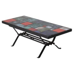 Tavolino in ceramica, anni '60