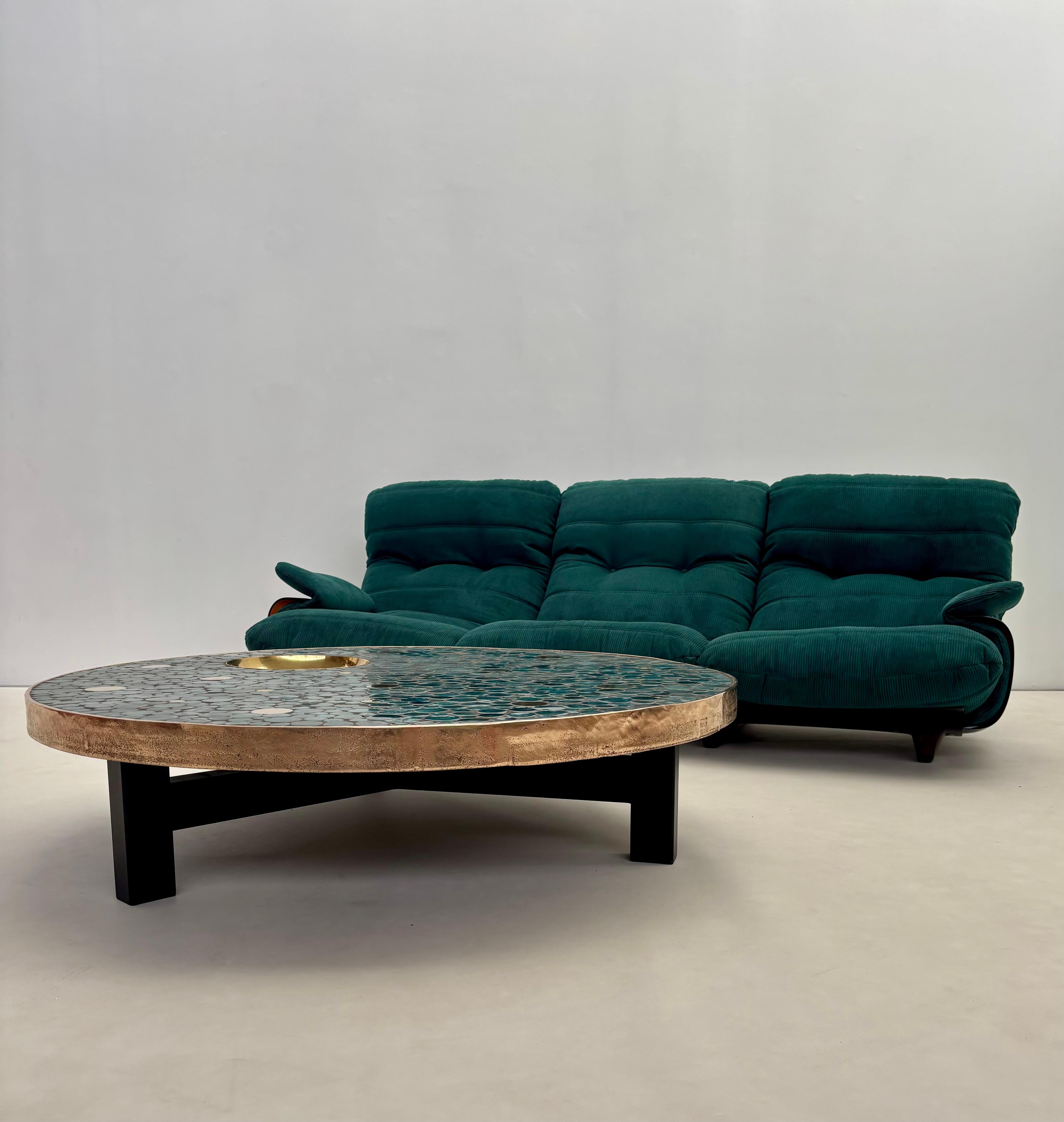Couchtisch aus Keramik von Aliette Vliers – Belgien (Moderne) im Angebot
