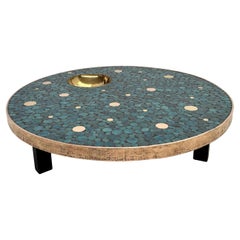 Tavolino in ceramica di Aliette Vliers - Belgio
