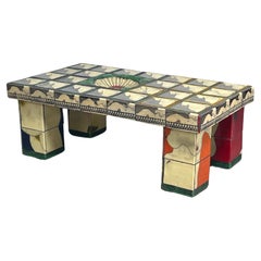 Ceramic Coffee Table by Erik Gronborg