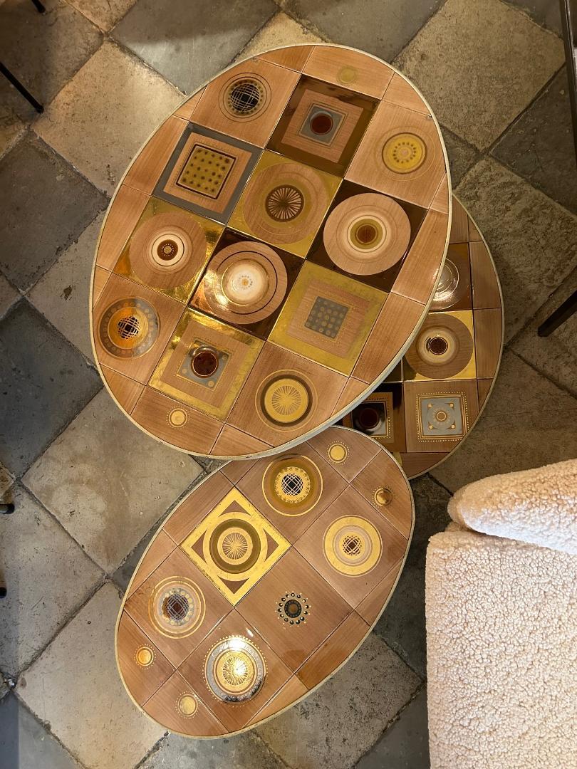 Ceramic Coffee Table by Georges Pelletier, France, 1970s For Sale 7