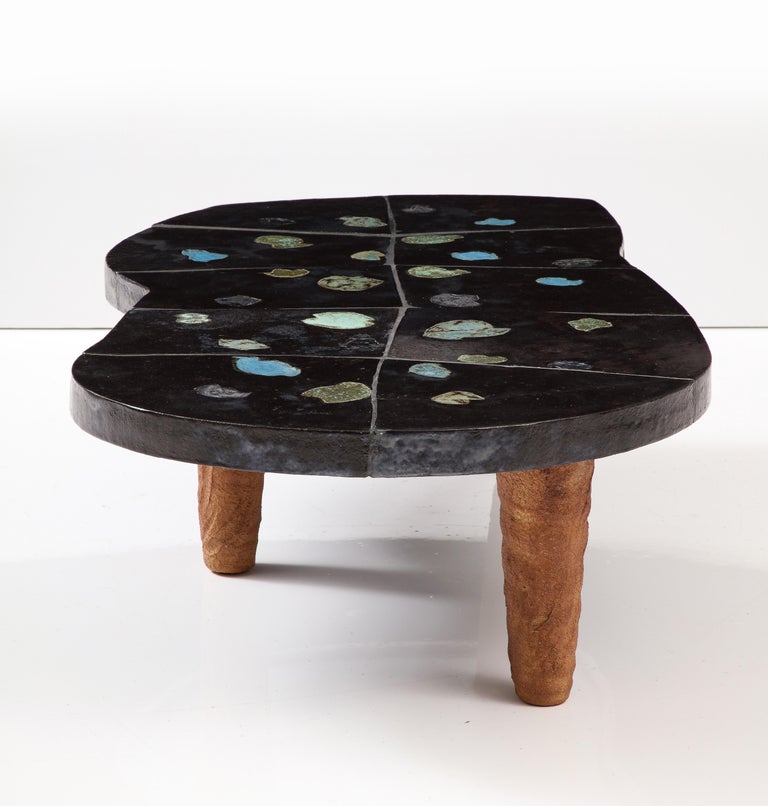Ceramic Coffee Table by Jean-Pierre Viot, France, 2019, 'Signed'   4