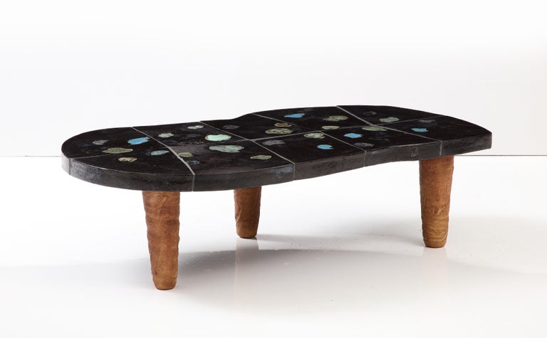 Ceramic Coffee Table by Jean-Pierre Viot, France, 2019, 'Signed'   5