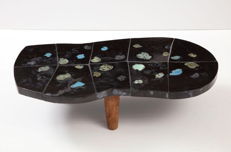 Beaux Arts Ceramic Coffee Table by Jean-Pierre Viot, France, 2019, 'Signed'  