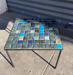 Ceramic Coffee Table by Les 2 Potiers, France, 1960s