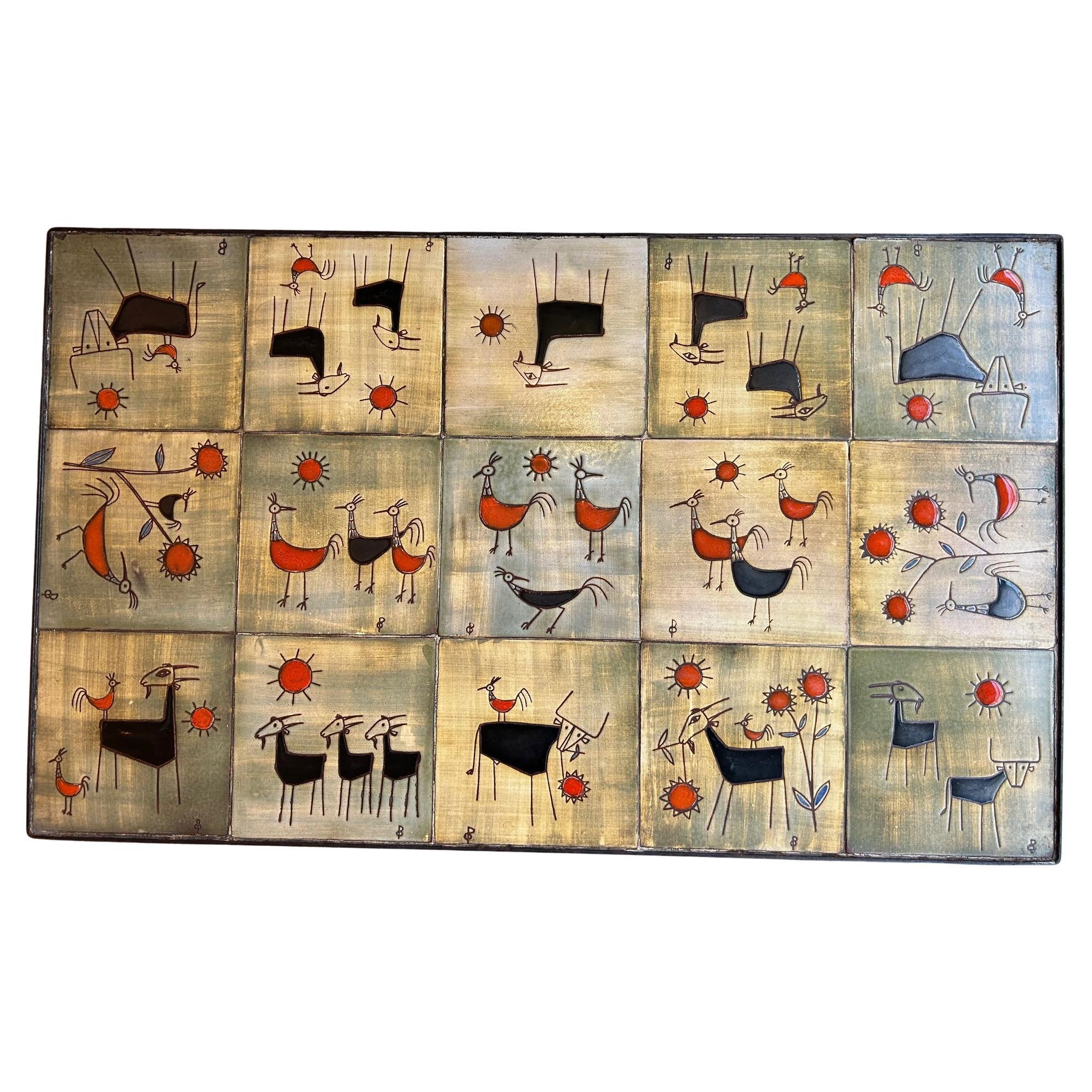 Couchtisch aus Keramik von Olivier Pettit, Frankreich, 1970er Jahre