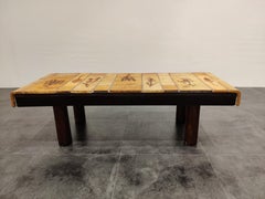 Table basse Roger Capron, 1970