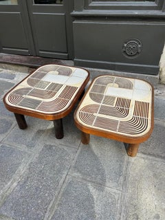 Ceramic Coffee table by Roger Capron, France, 1960s