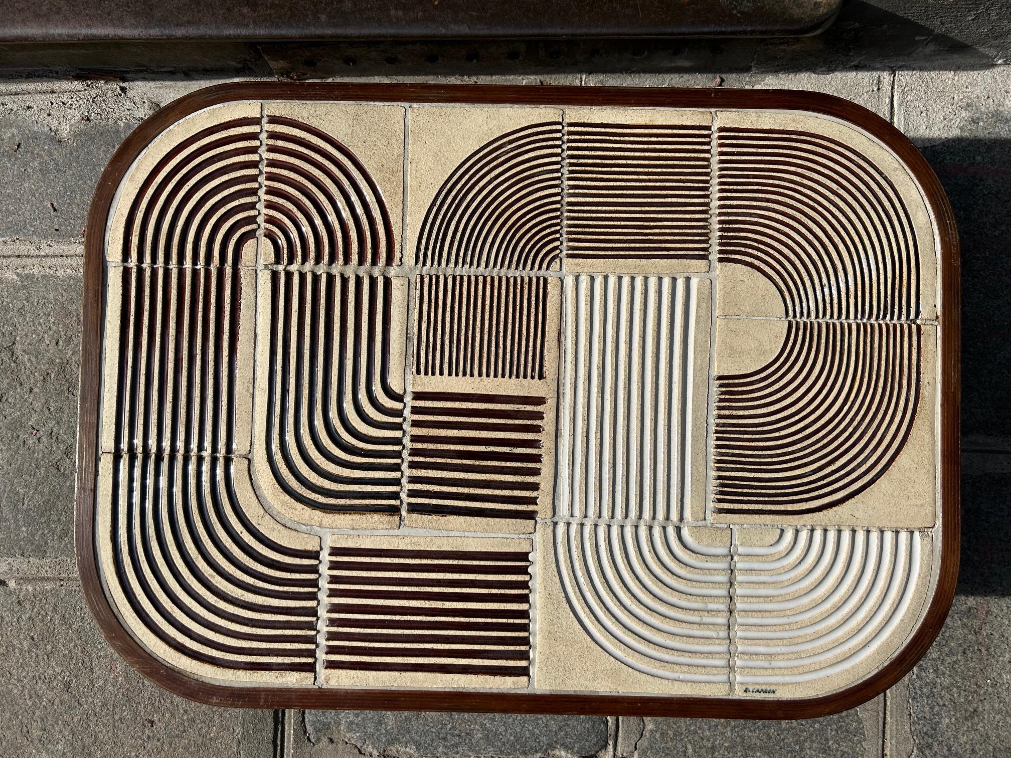 Ceramica Tavolino in ceramica di Roger Capron, Francia, anni '60 in vendita