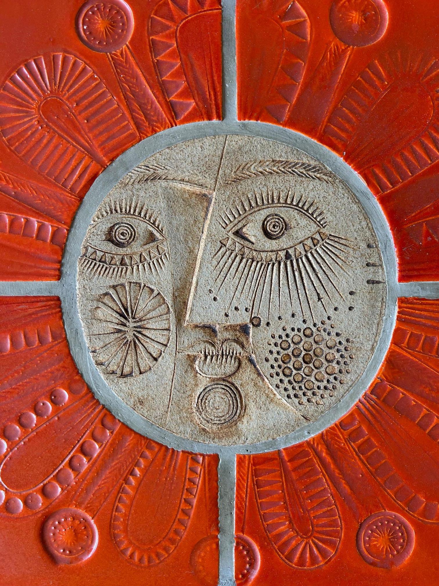 Ceramica Ceramic Coffee Table by Roger Capron, France, Circa 1960s in vendita