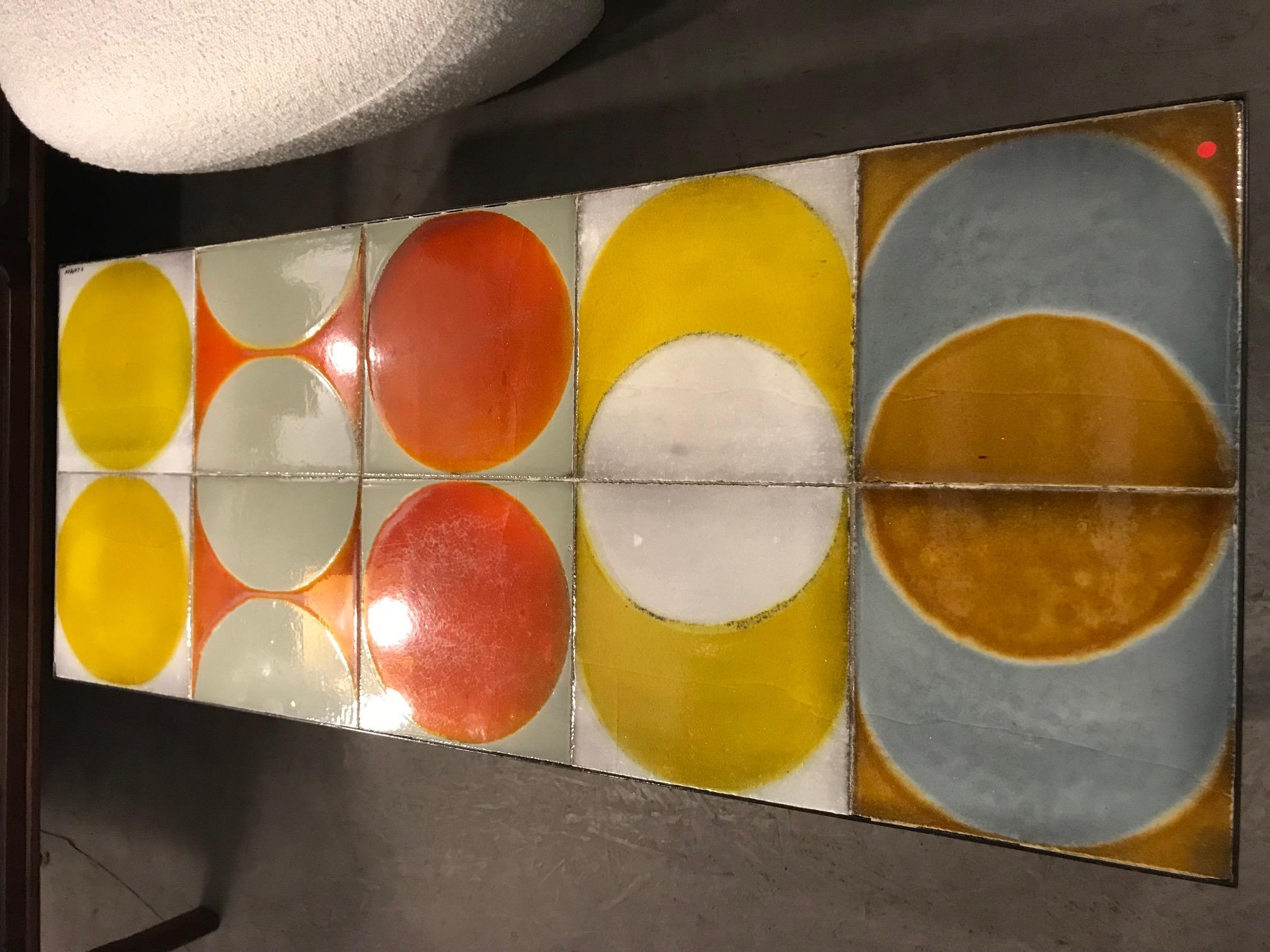 Ceramic Coffee Table by Roger Capron, Vallauris, France, 1960s For Sale 4