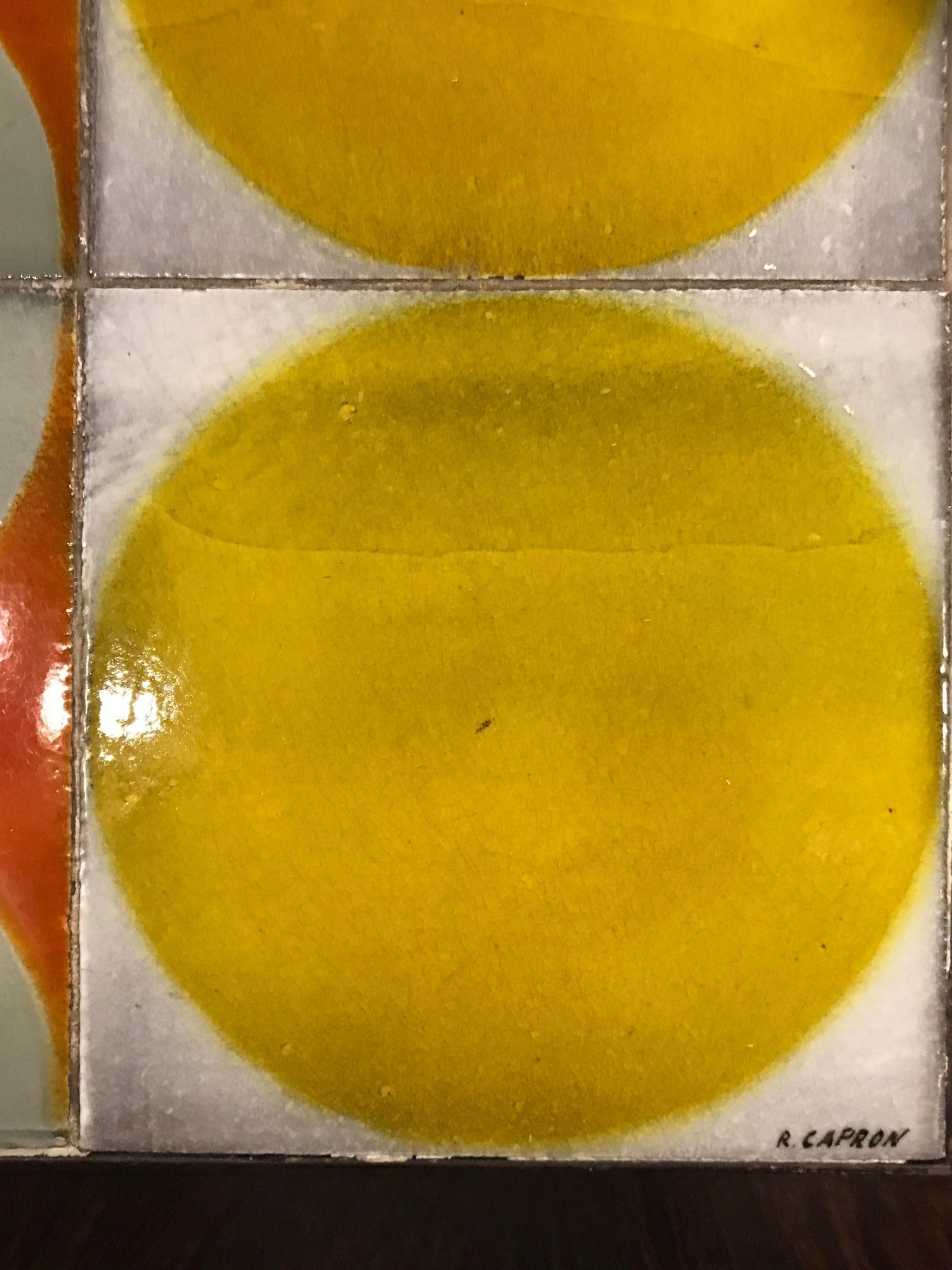 Tavolino in ceramica di Roger Capron, Vallauris, Francia, anni '1960 in vendita 5