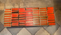 Table basse en céramique de Roger Capron, Vallauris, France, années 1960