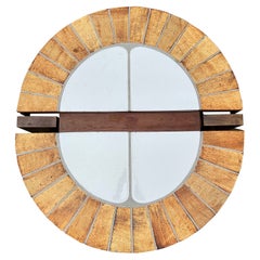 Ceramic Coffee Table "Eucalyptus" by Roger Capron, Vallauris, France, 1970s
