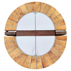 Tavolino in ceramica "Eucalyptus" di Roger Capron, Vallauris, Francia, anni '70