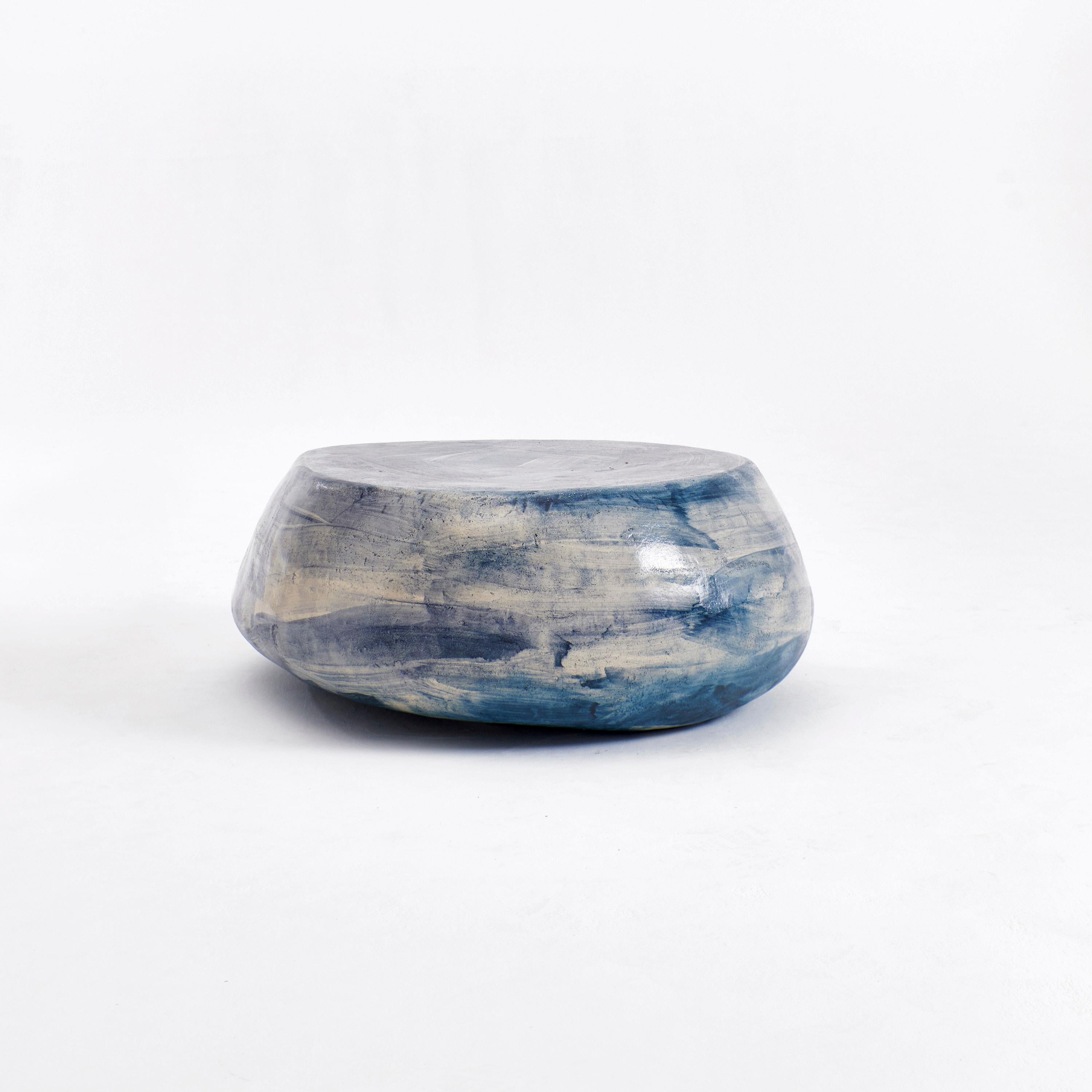 Portugais Table basse en céramique en vente