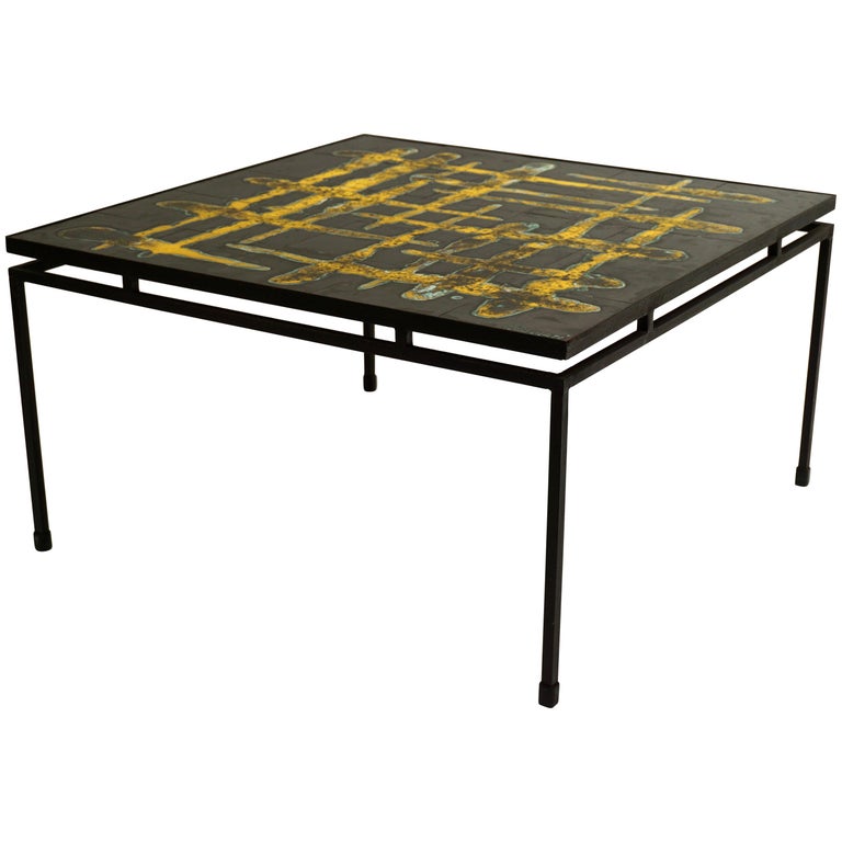 Ceramic Coffee Table For Sale