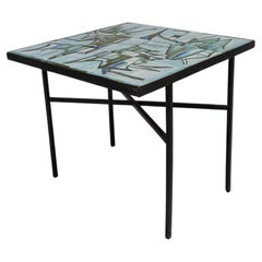 Ceramic coffee table from the 1950s