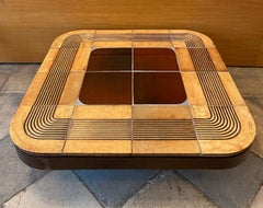 Ceramic Coffee Table "Mambo", Roger Capron, France, Early 1970s
