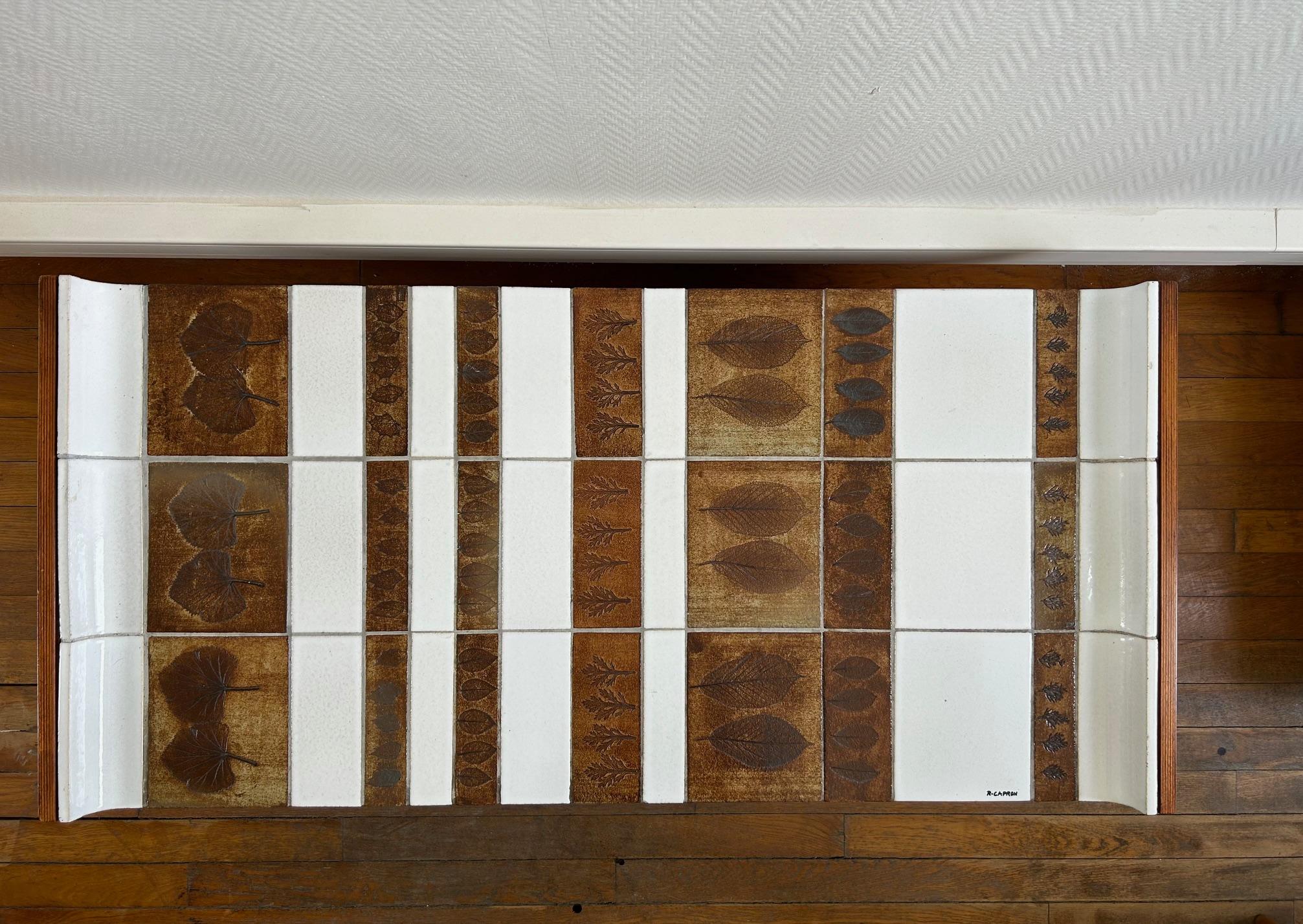 Moderne Table bassegode de Roger Capron, France, années 1960 en vente
