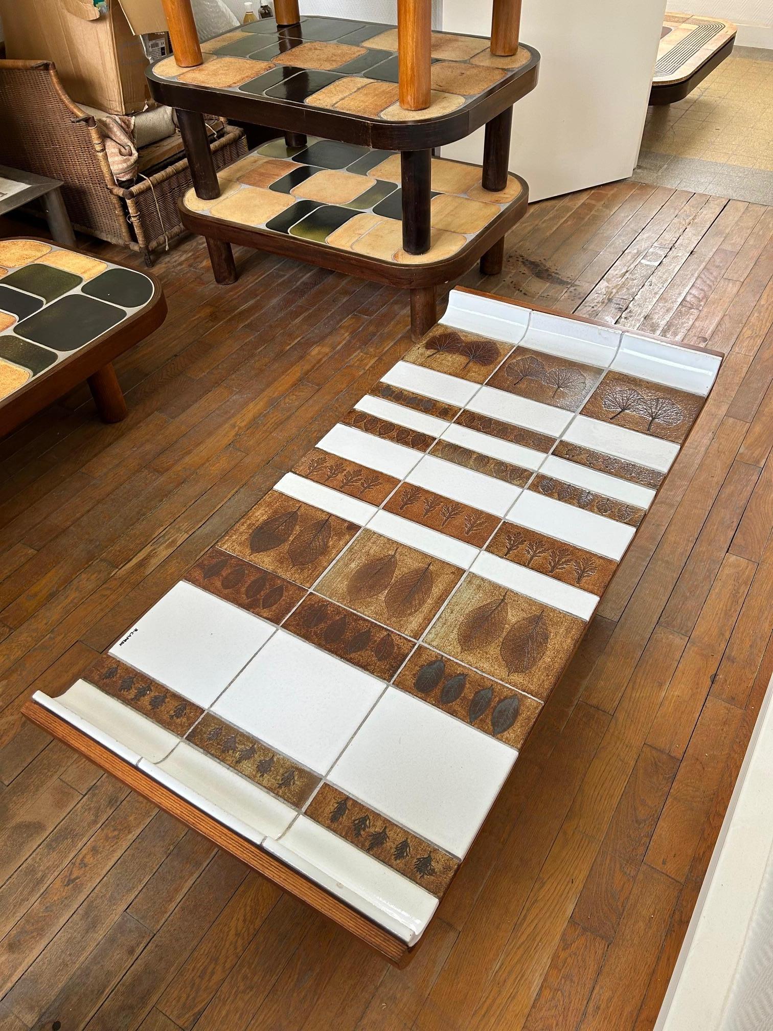 Milieu du XXe siècle Table bassegode de Roger Capron, France, années 1960 en vente