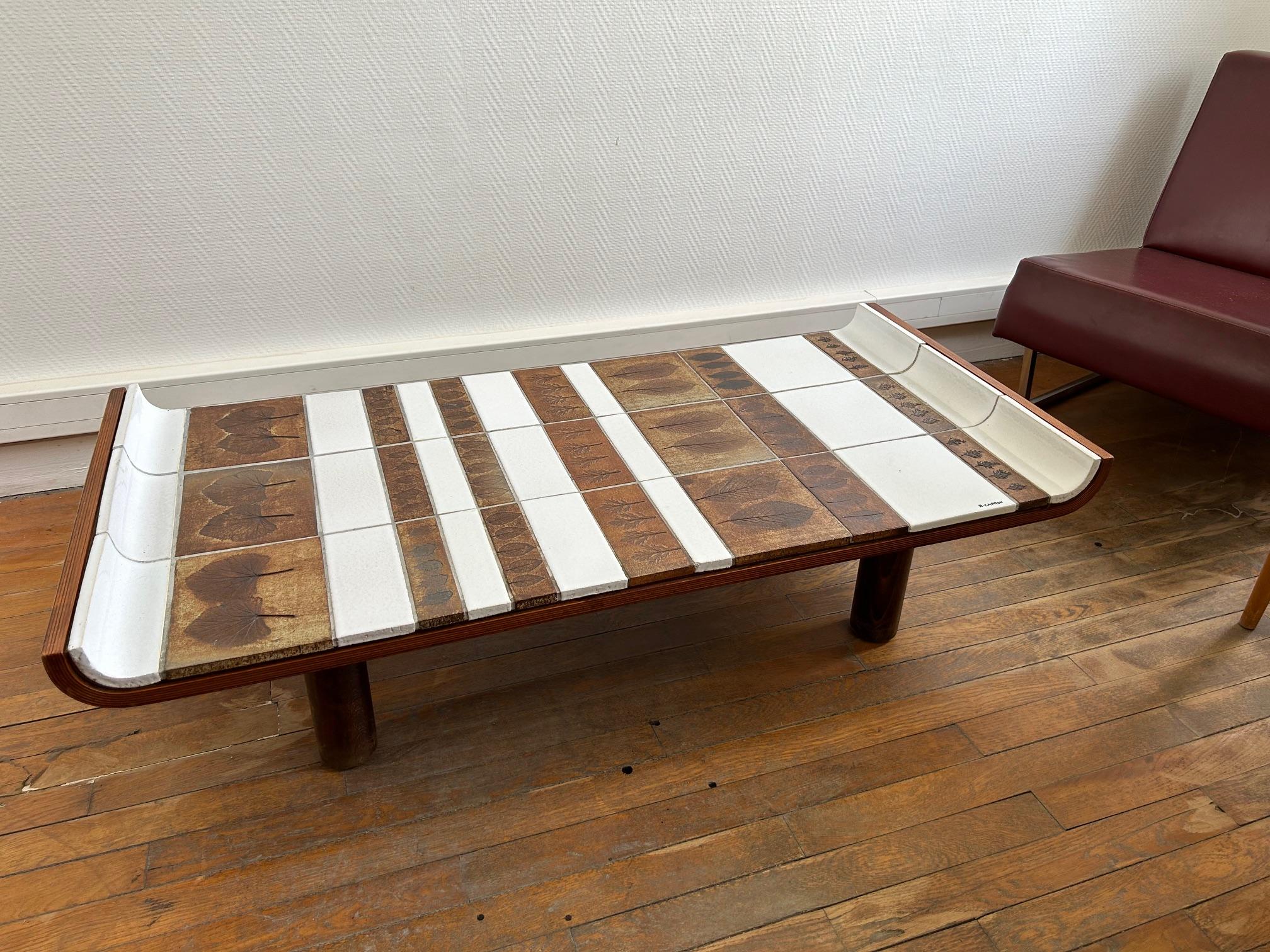 Céramique Table bassegode de Roger Capron, France, années 1960 en vente