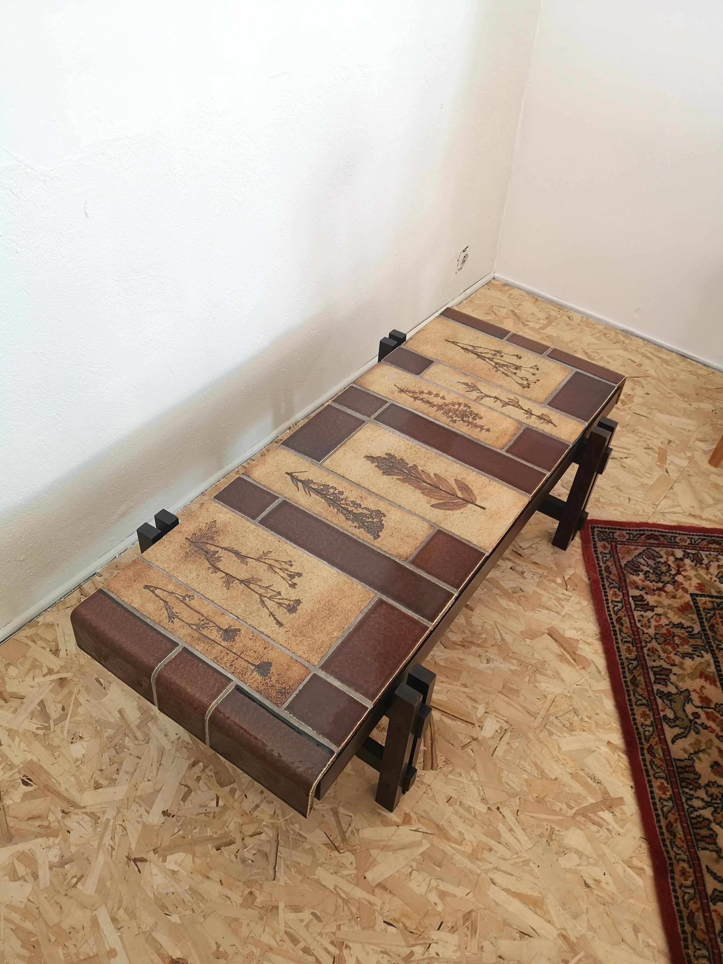 table herbier capron