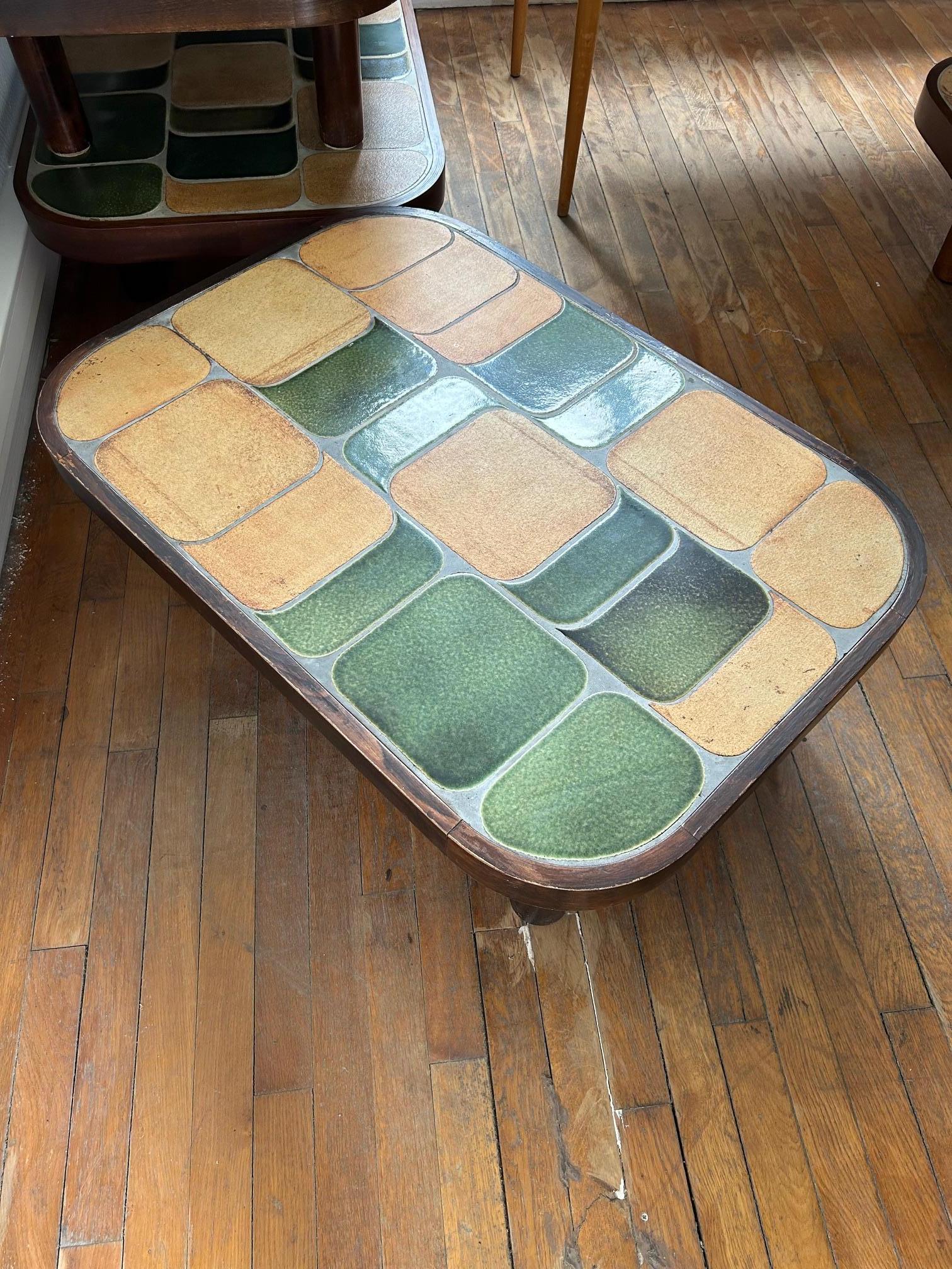 Table basse Shogun de Roger Capron, France, années 1960 4