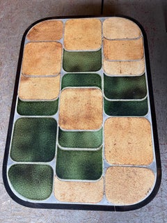 Keramik-Couchtisch „Shogun“ von Roger Capron, Frankreich, 1960er Jahre