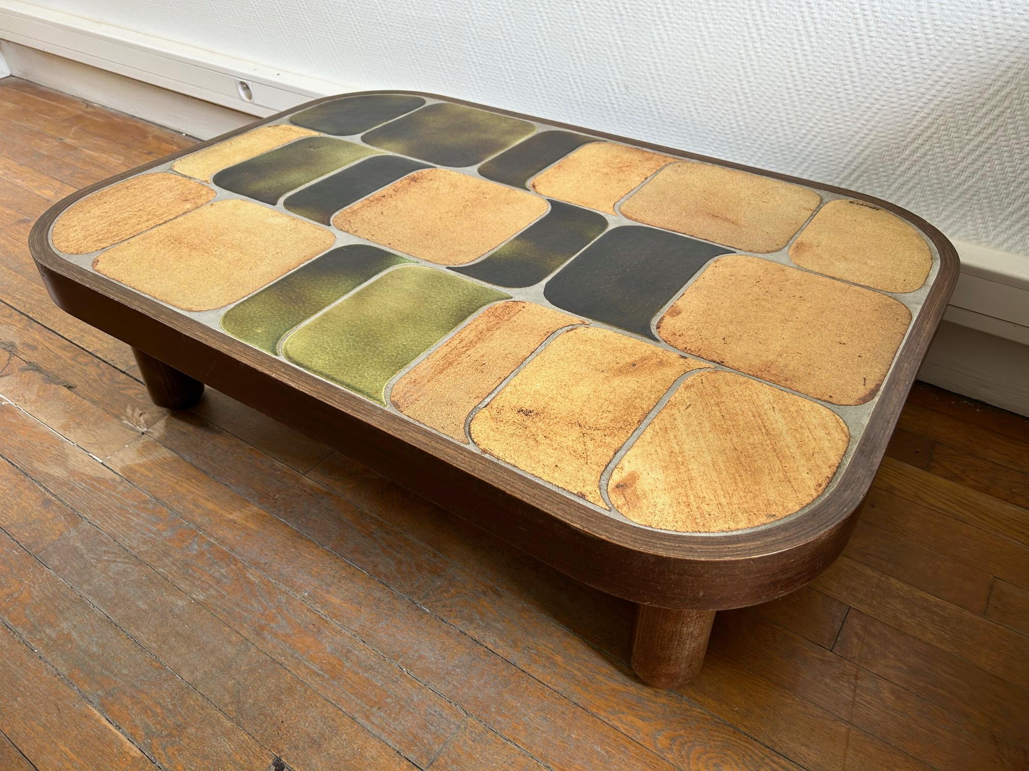 Mesa de centro de cerámica 