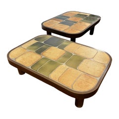 Table basse Shogun de Roger Capron, France, années 1960