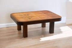 Table basse céramique  Vallauris /Barrois