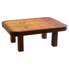 Table basse céramique  Vallauris /Barrois
