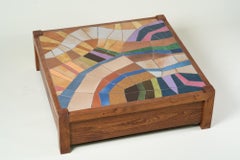 "Table basse en céramique" Vintage