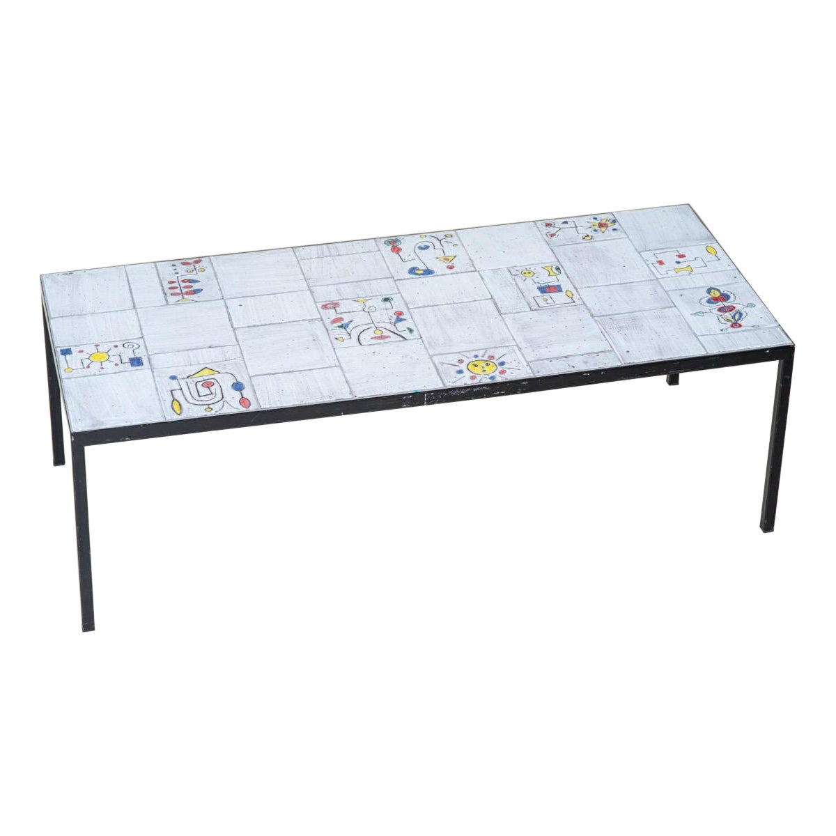 Ceramic Coffee Table Vintage