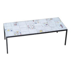 Ceramic Coffee Table Vintage