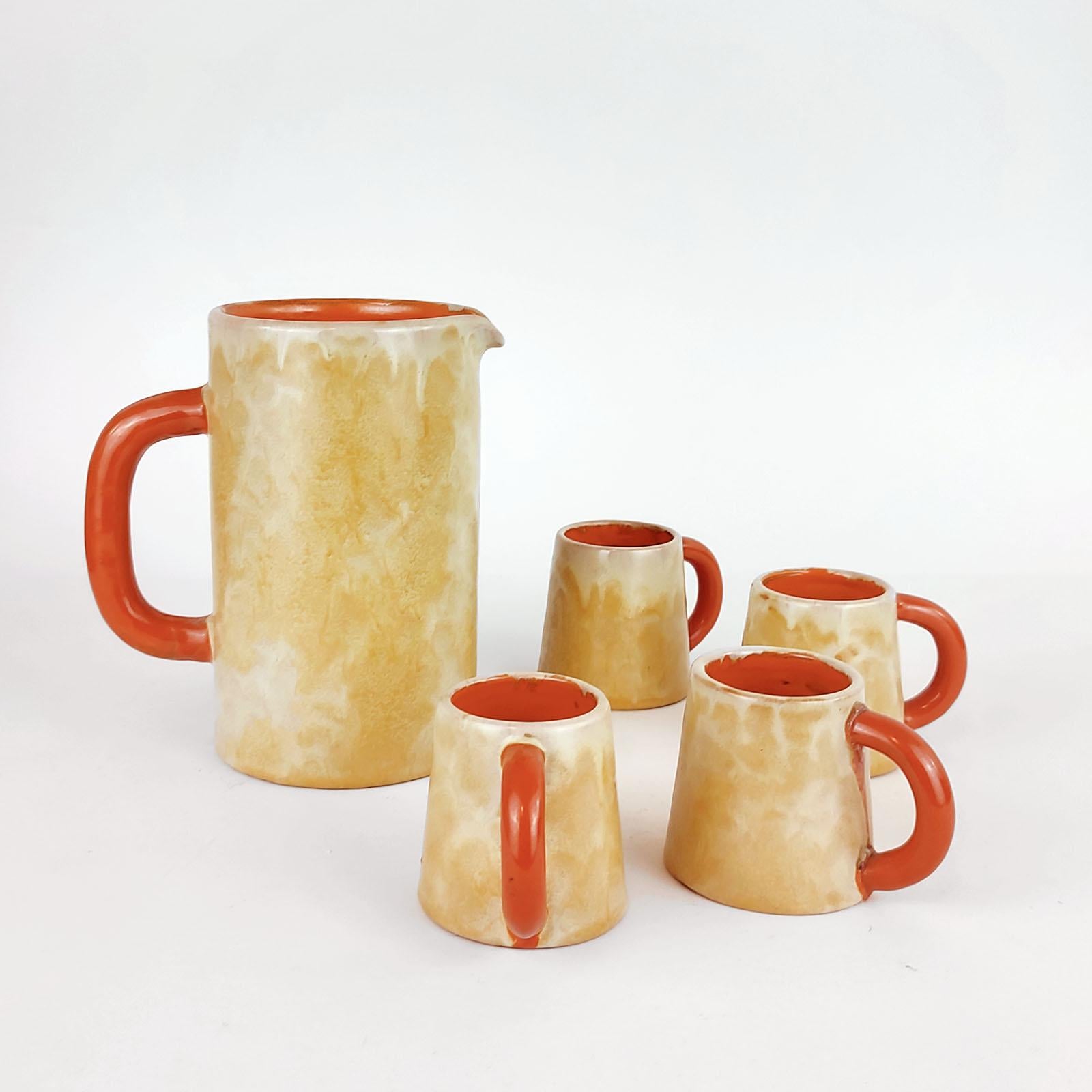 Mid-20th Century Ceramic Collection of Vessels, Anna-Lisa Thomson for Upsala-Ekeby, Sweden 1930s For Sale