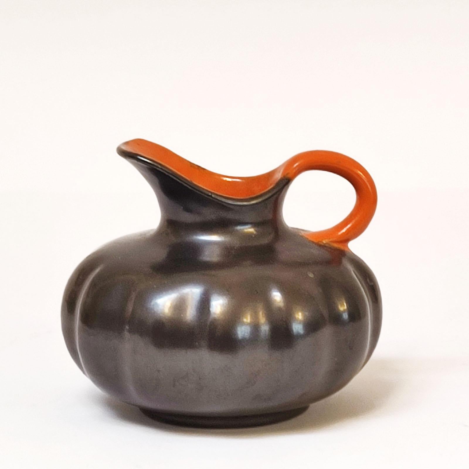 Collection de vases en céramique, Anna-Lisa Thomson pour Upsala-Ekeby, Suède, années 1930 Excellent état - En vente à Bochum, NRW