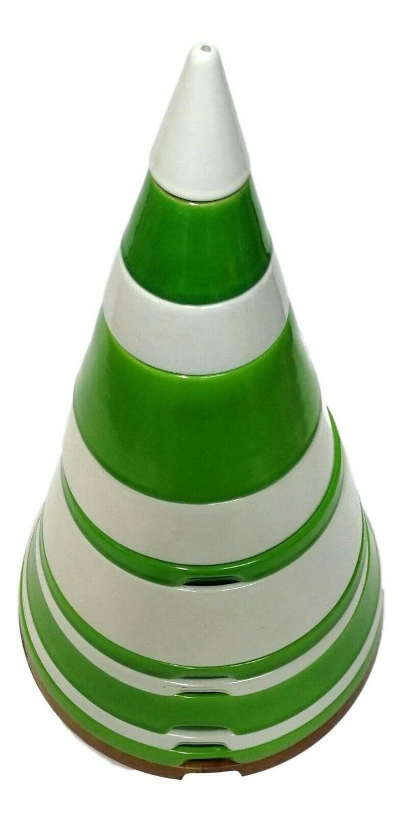 Italian Ceramic Cone Set Design Ettore Sottsass by Franco Pozzi for Pierre Cardin, 1969 For Sale