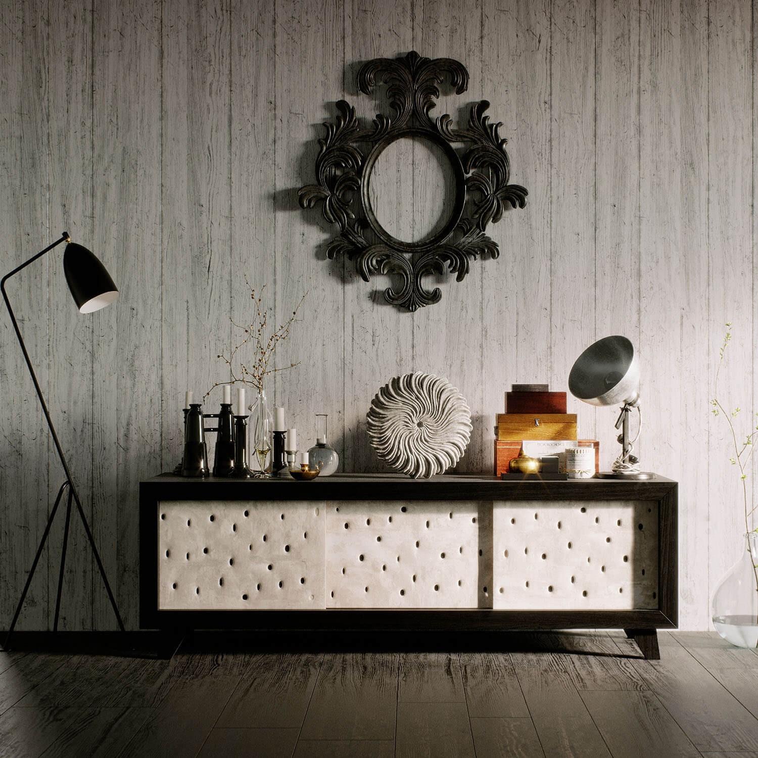 Ceramic Contemporary Cabinet by Faina 4