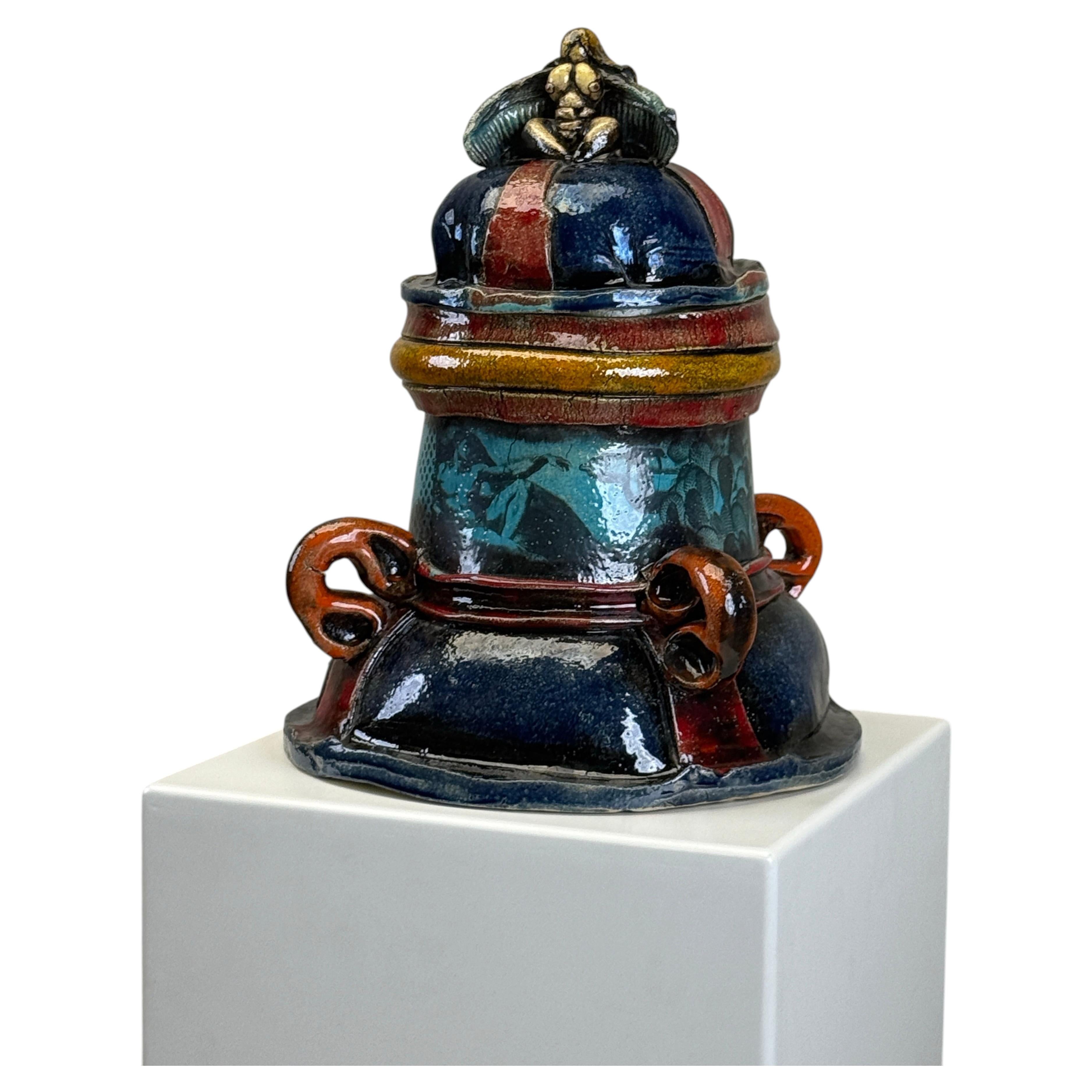 « Cookie Jar », une pièce en céramique d'Erik Grønborg en vente