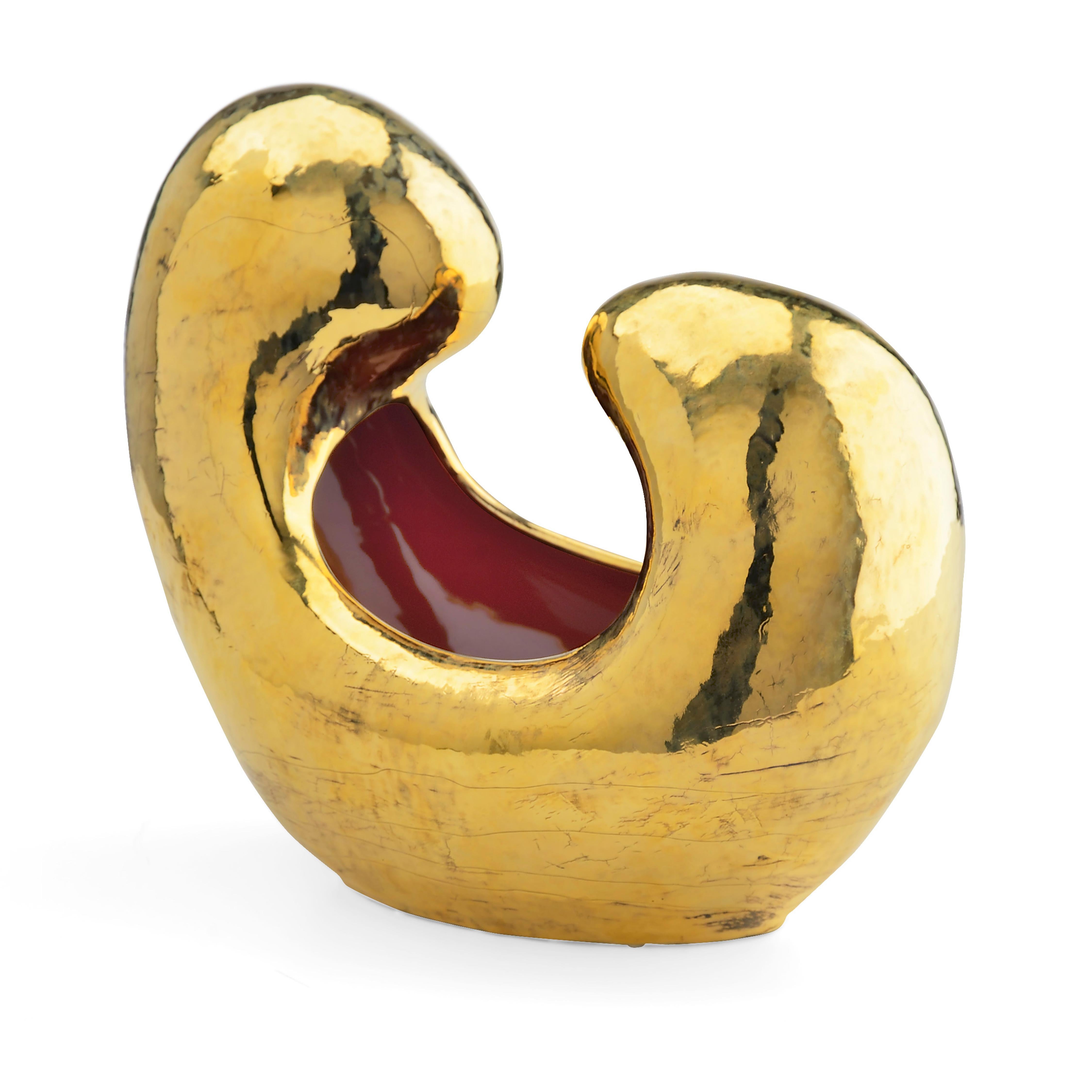 Cuenco de cerámica Corimeu de Marioni
Dimensiones: An 38 x Pr 23 x Al 33 cm. 
Materiales: Cerámica.
Código del producto 02274

Como un corazón que se abre a la vida, el cuenco Corimeu es un artículo muy singular, hecho a mano, embellecido con tonos