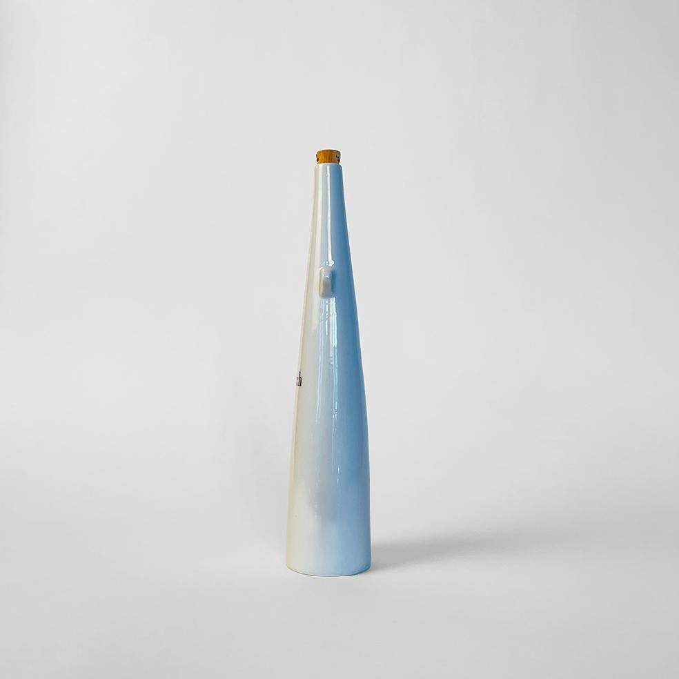 Glazed Ceramic Corked Scotch Decanter by Lagardo Tackett Freeman Lederman, Japan, 1950s For Sale