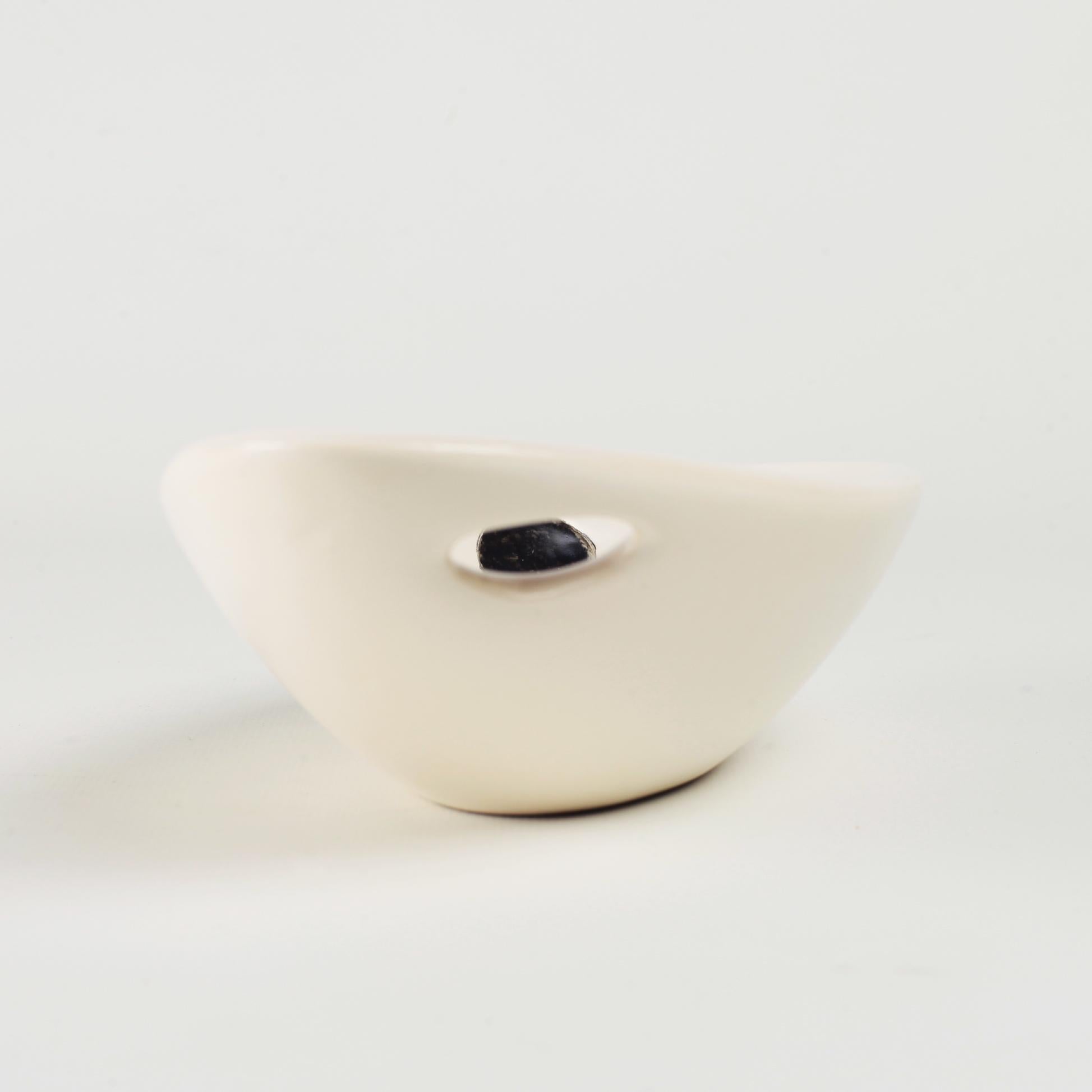 Ceramic Coupe by Peter and Denise Orlando, France, circa 1950 2
