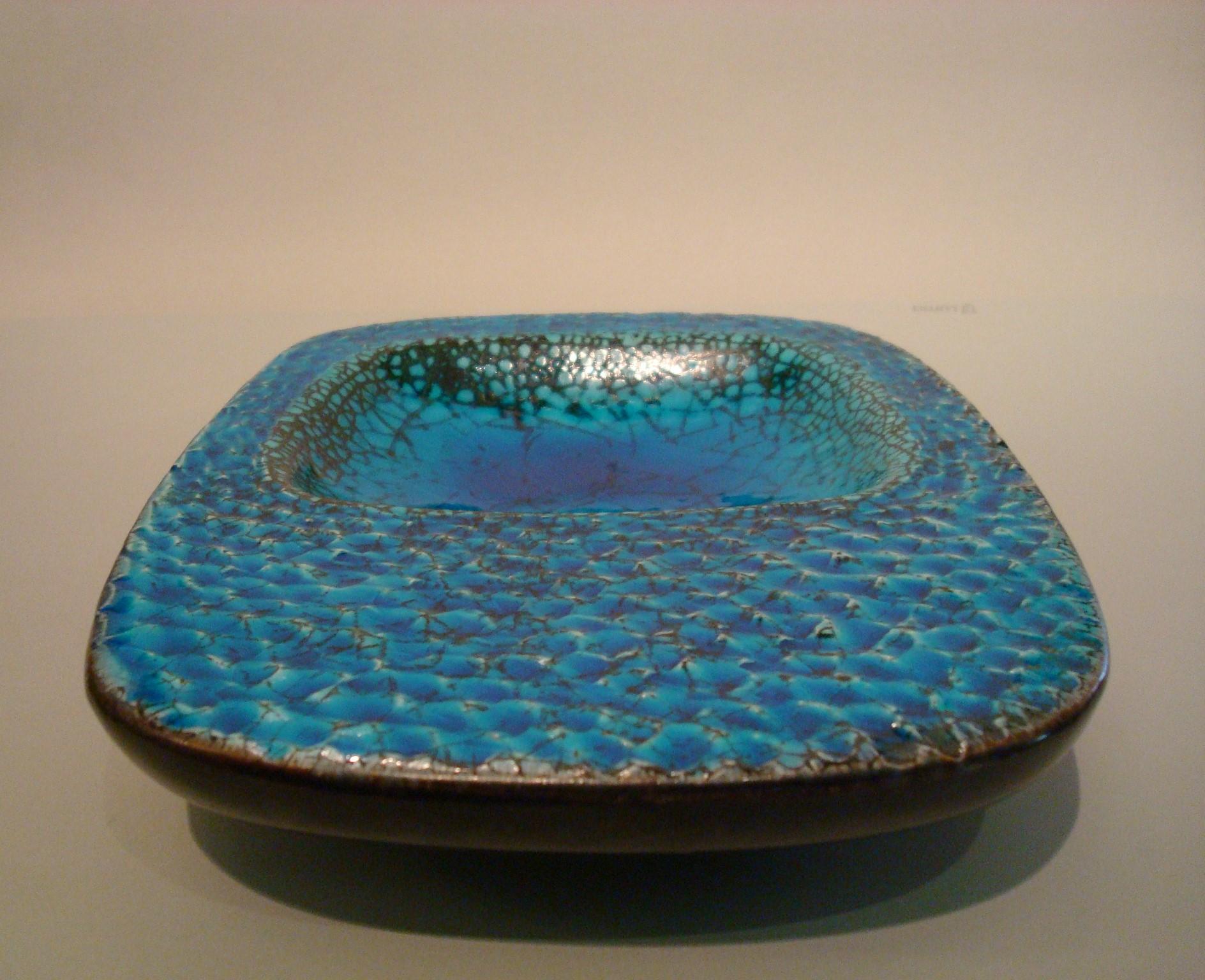 Ceramic Coupe Cendrier or Ashtray in the Style of Georges Jouve, France, 1960s 4