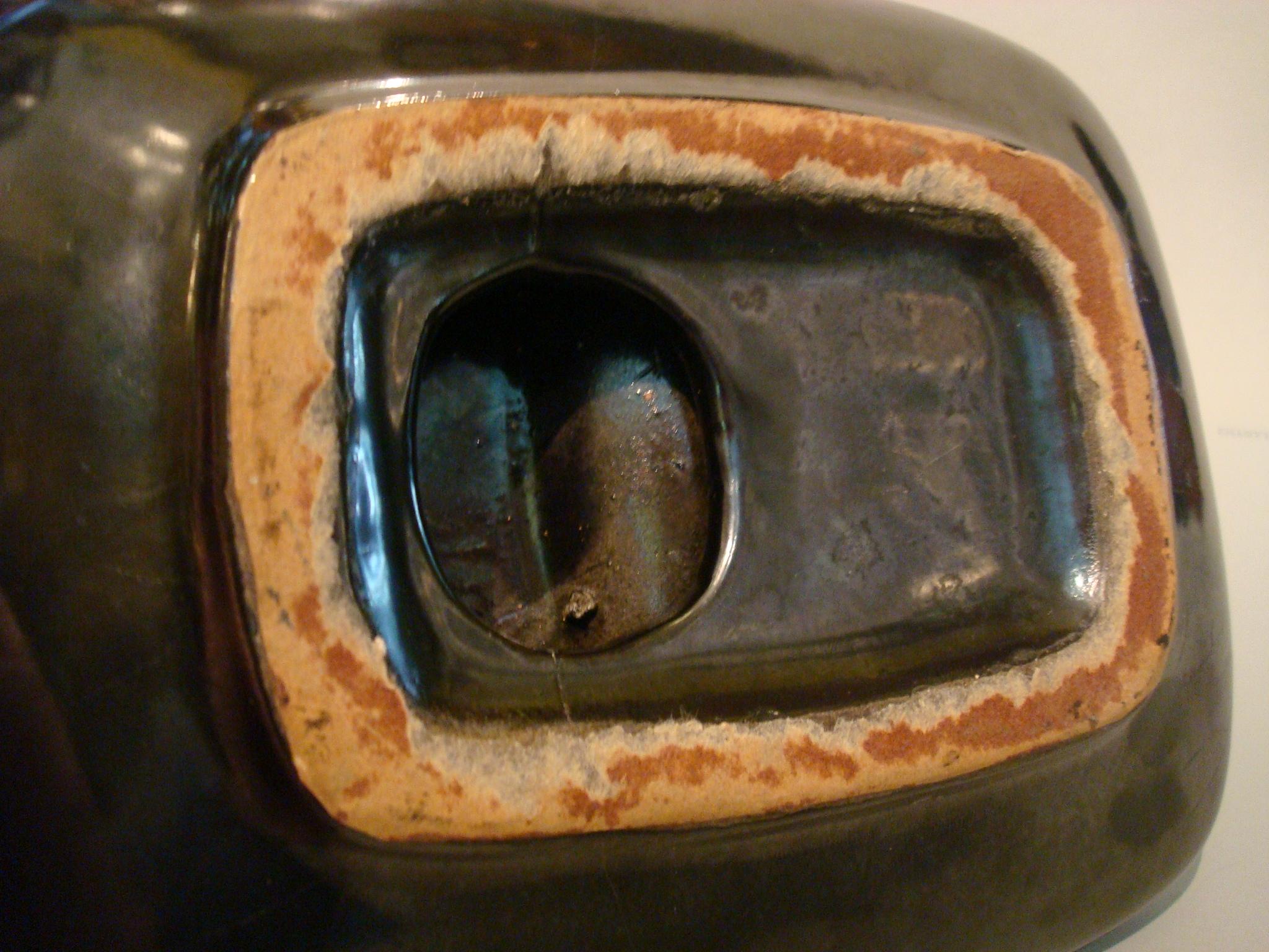 Ceramic Coupe Cendrier or Ashtray in the Style of Georges Jouve, France, 1960s 6