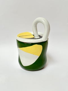 Pot couvert en céramique, Jean Mégard, Biot 1952